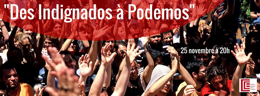 Conférence "Des Indignados à Podemos"